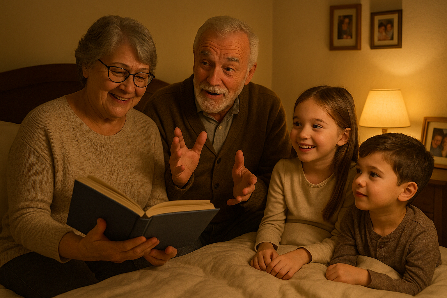 The Power of Bedtime Stories: Strengthening Grandparent-Grandchild Bonds