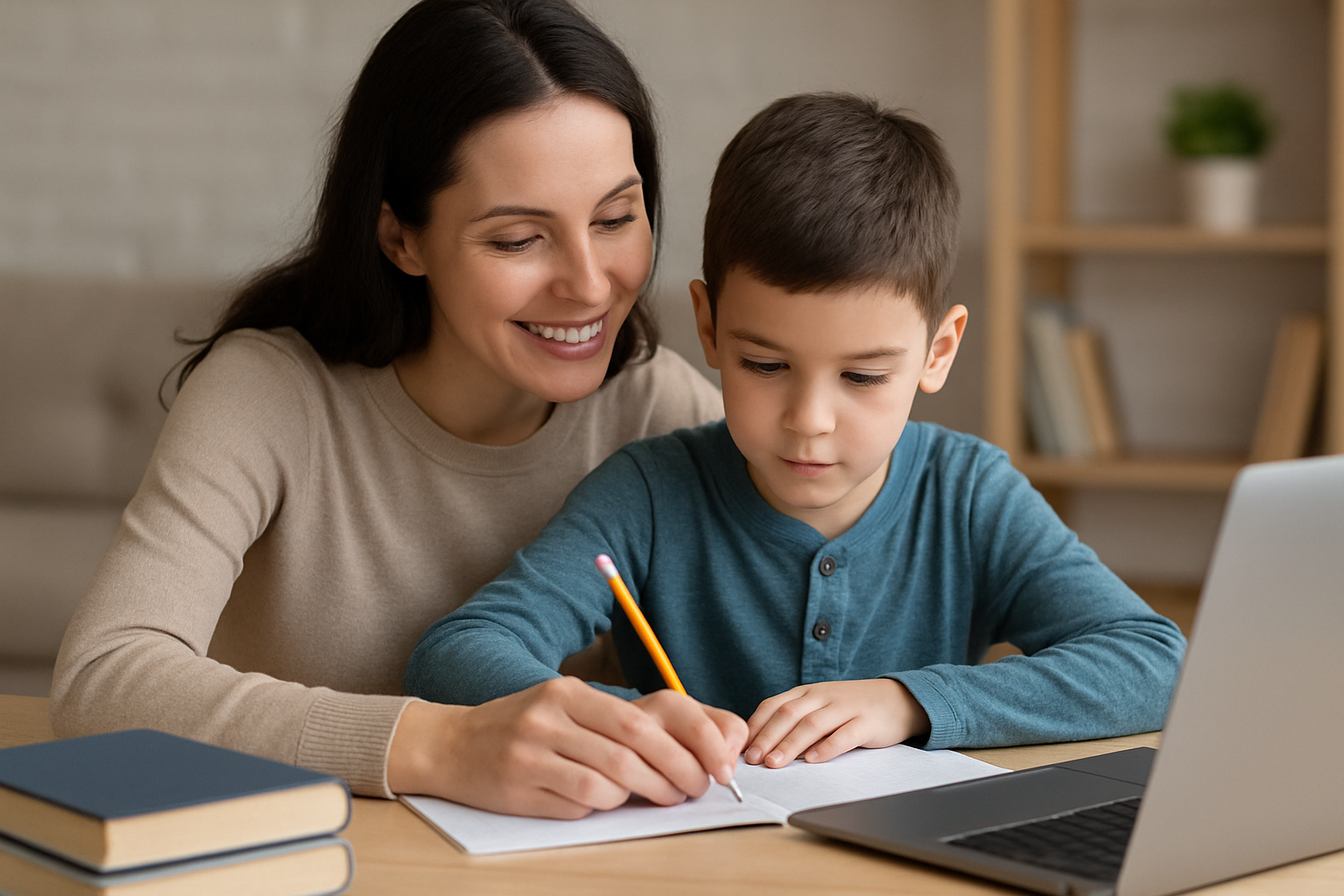 The Beautiful Bond Between Mother and Her Children: Son and Daughter