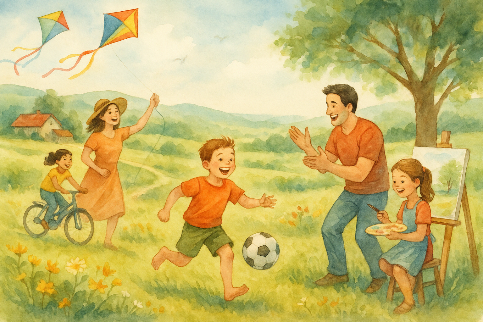 Building Confident and Happy Children Through Family Activities